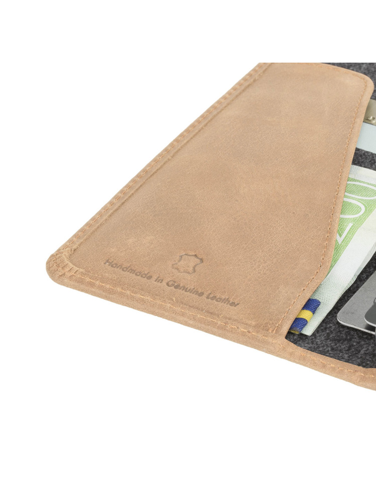 Krusell Sunne 4 Card FolioWallet Apple iPhone XS Max vintage nude