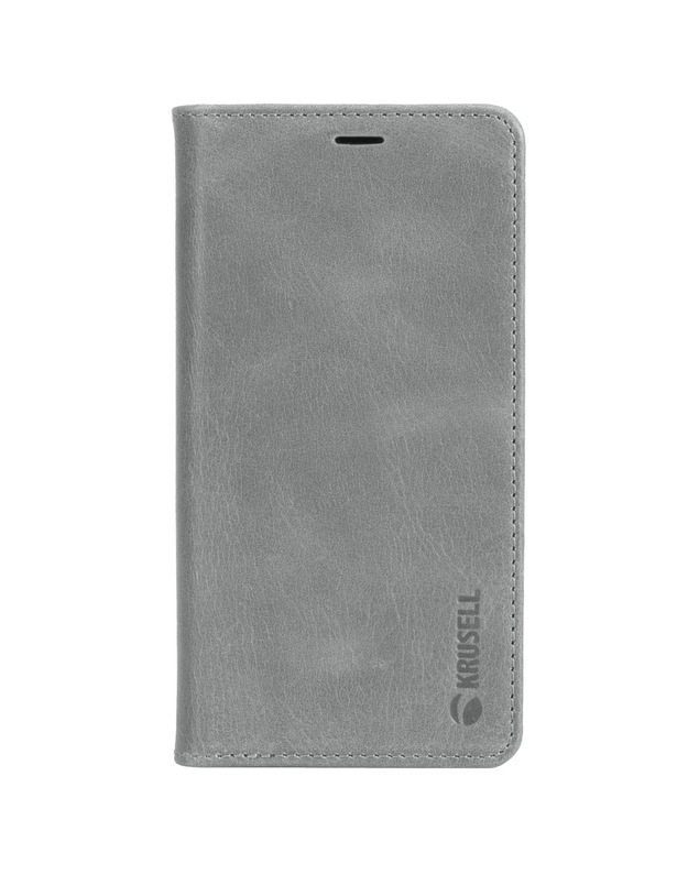 Krusell Sunne 4 Card FolioWallet Apple iPhone XS vintage grey