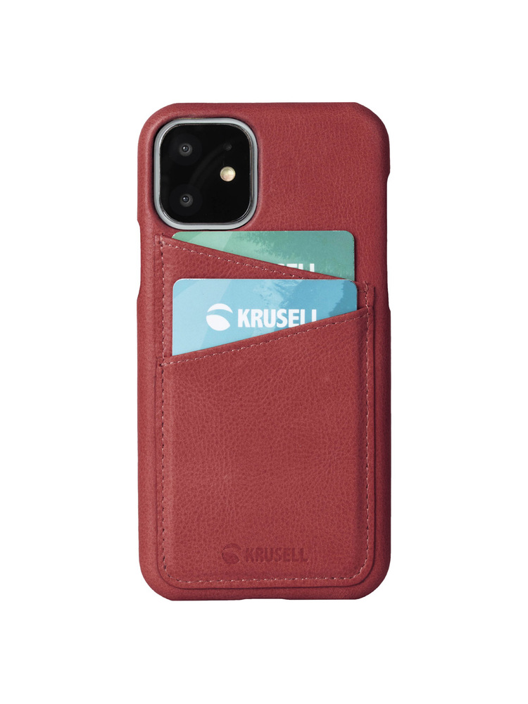 Krusell Sunne CardCover Apple iPhone 11 vintage red (61791)