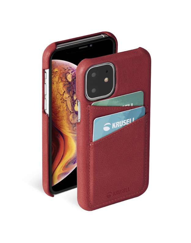 Krusell Sunne CardCover Apple iPhone 11 vintage red (61791)