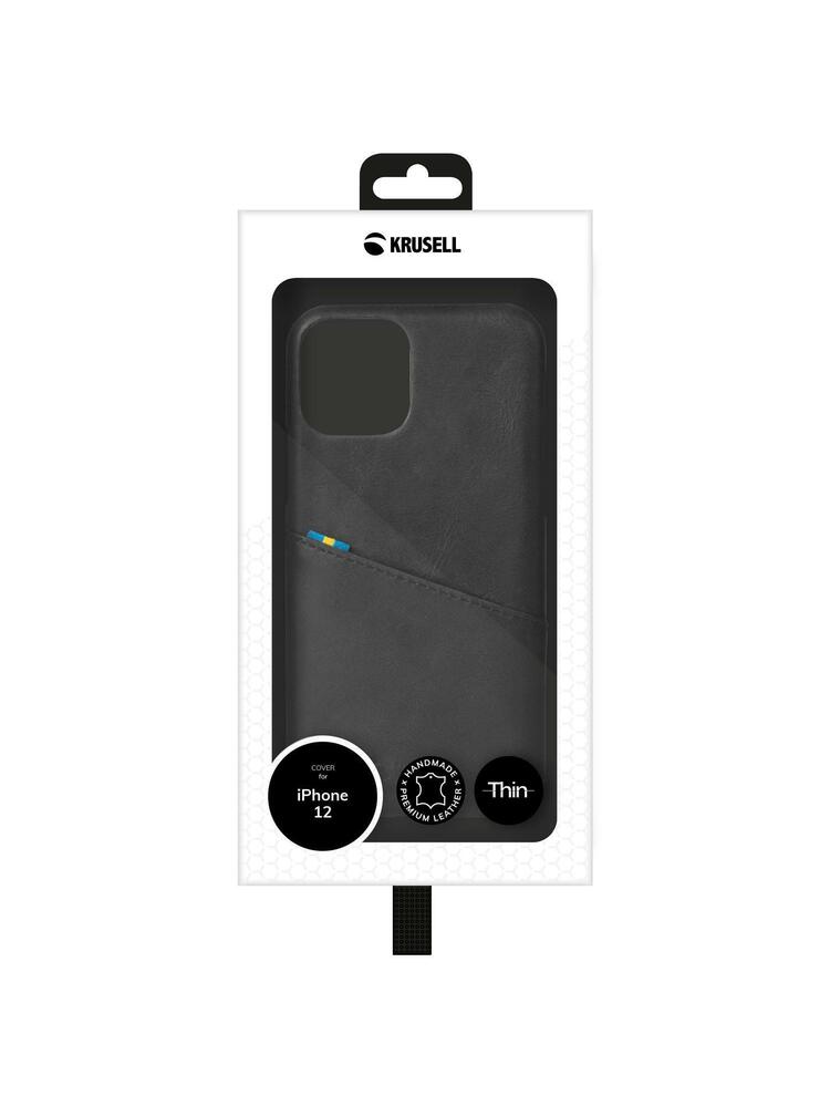 Krusell Sunne CardCover Apple iPhone 12 mini vintage black (62155)