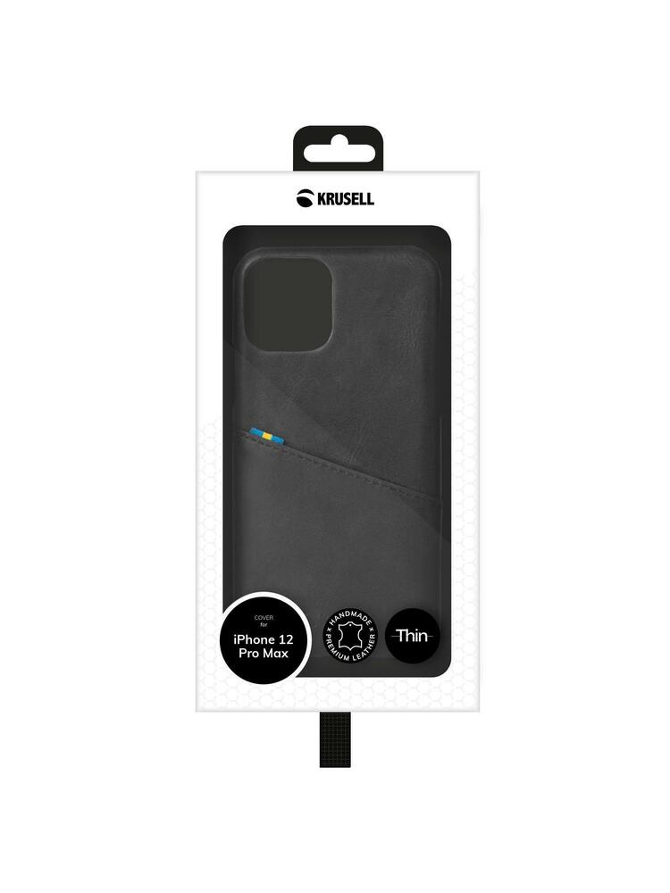 Krusell Sunne CardCover Apple iPhone 12 Pro Max vintage black (62177)