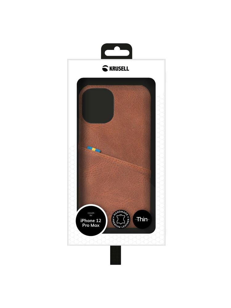 Krusell Sunne CardCover Apple iPhone 12 Pro Max vintage cognac (62176)