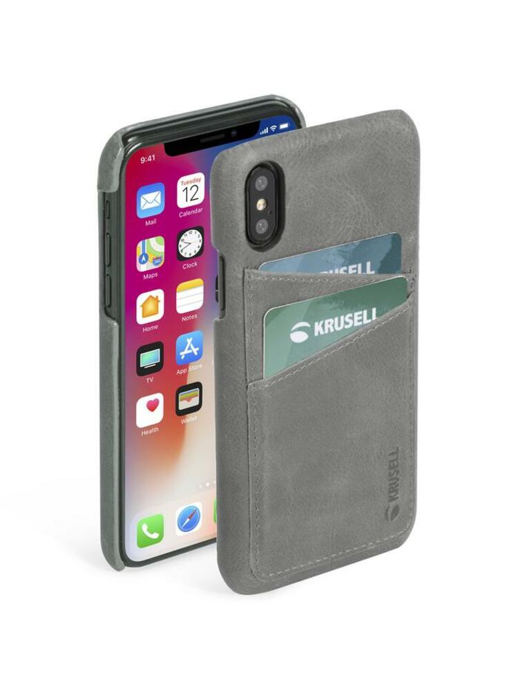Krusell Sunne Cover Apple iPhone XS Max vintage grey