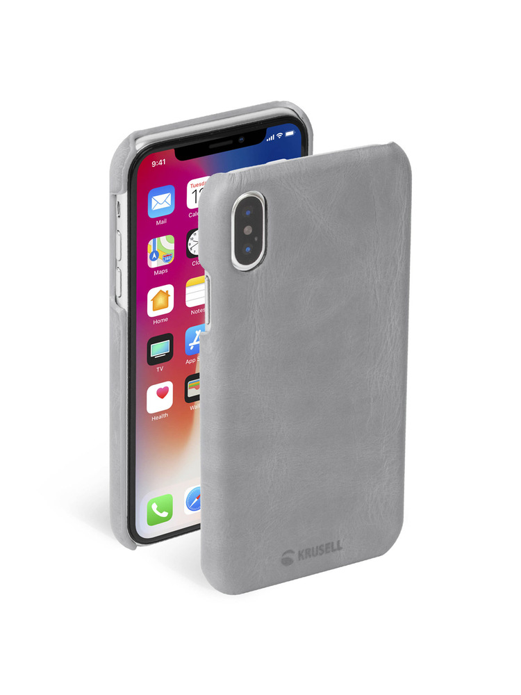 Krusell Sunne Cover Apple iPhone XS vintage grey