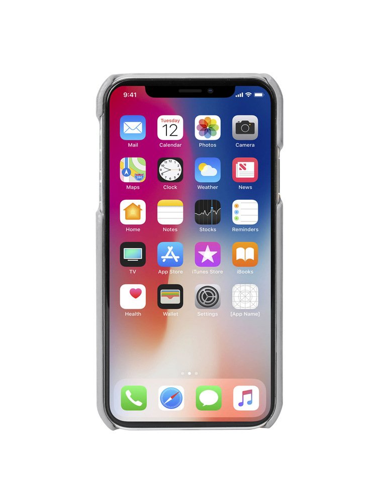 Krusell Sunne Cover Apple iPhone XS vintage grey