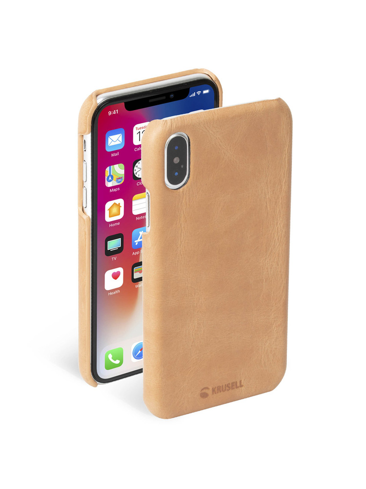 Krusell Sunne Cover Apple iPhone XS vintage nude