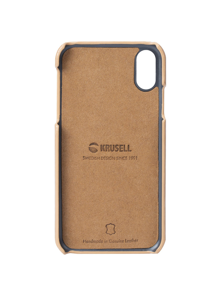 Krusell Sunne Cover Apple iPhone XS vintage nude