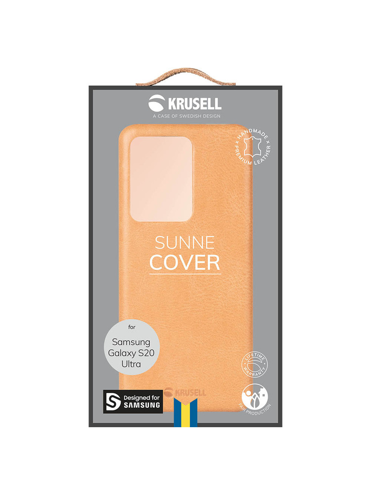 Krusell Sunne Cover Samsung Galaxy S20 Ultra vintage nude