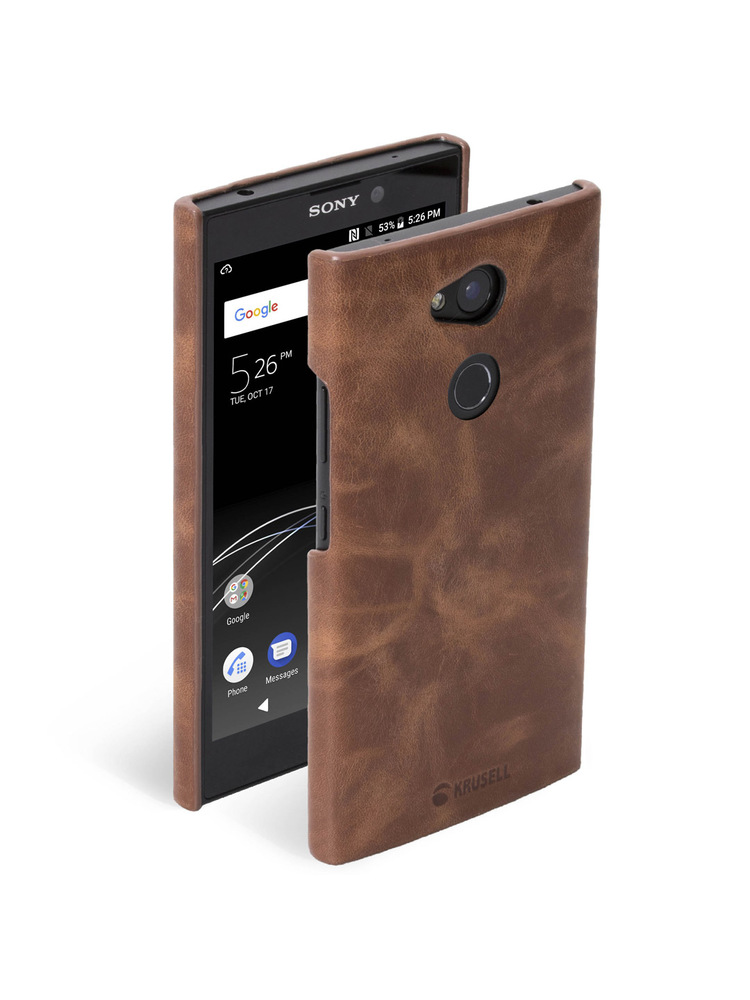 Krusell Sunne Cover Sony Xperia L2 vintage cognac