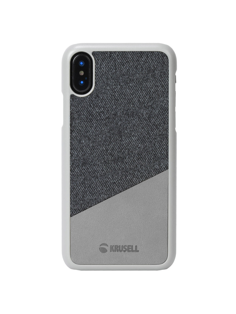Krusell Tanum Cover Apple iPhone XS grey
