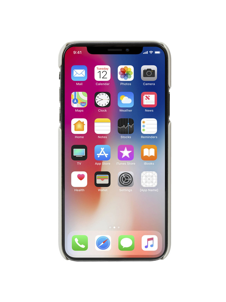 Krusell Tanum Cover Apple iPhone XS Max grey