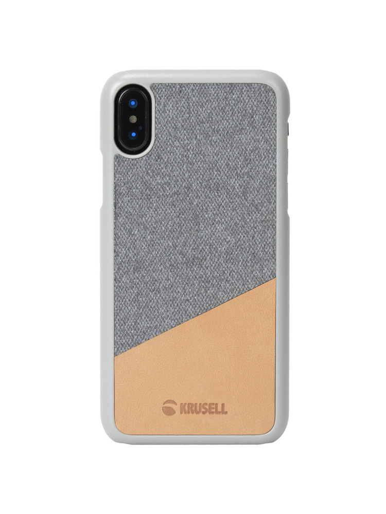 Krusell Tanum Cover Apple iPhone XS nude