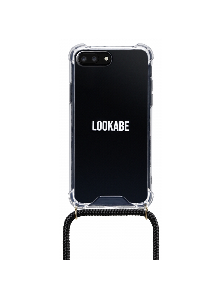 Lookabe Necklace iPhone 7/8+ gold black loo002