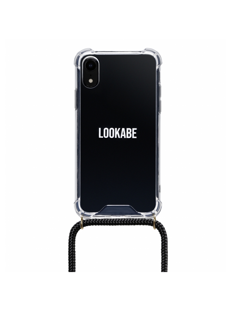 Lookabe Necklace iPhone Xr gold black loo004