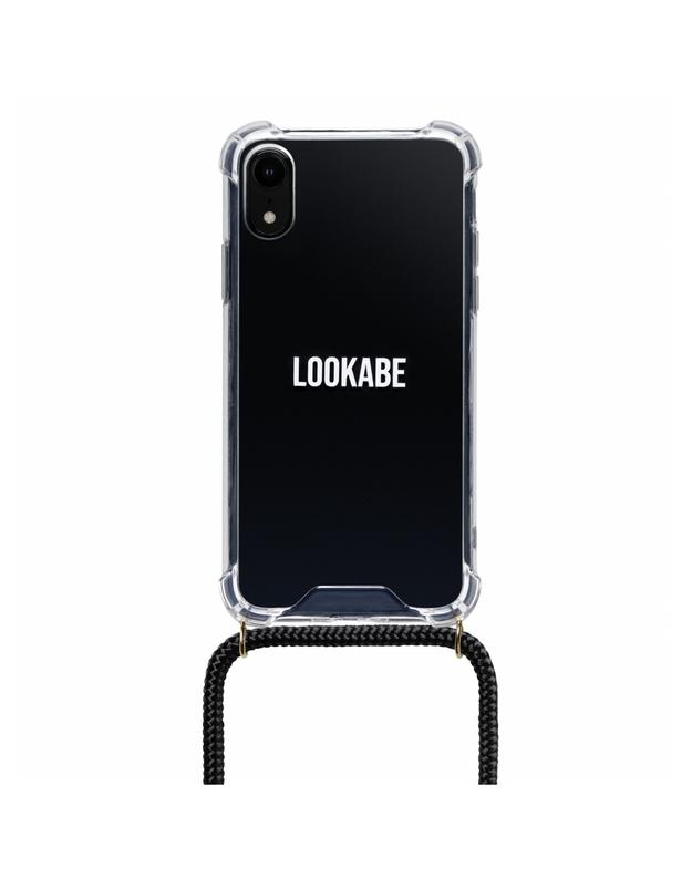 Lookabe Necklace iPhone Xr gold black loo004