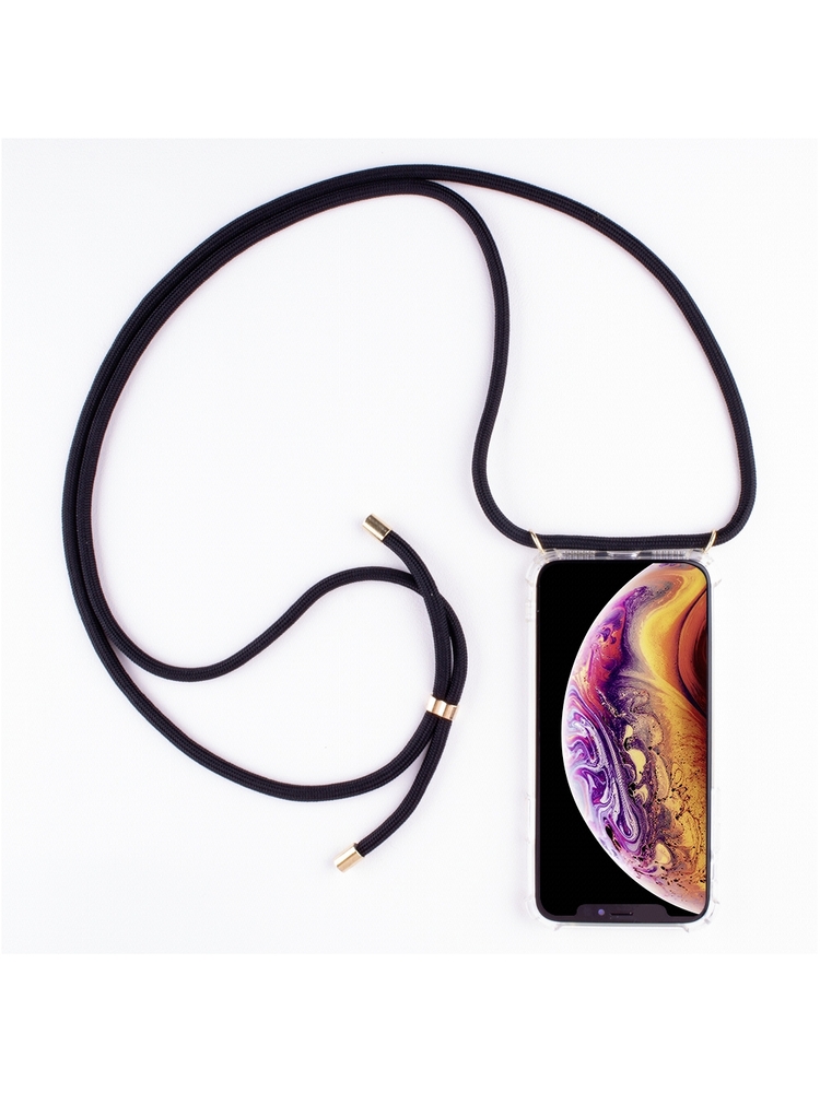 Lookabe Necklace iPhone Xr gold black loo004