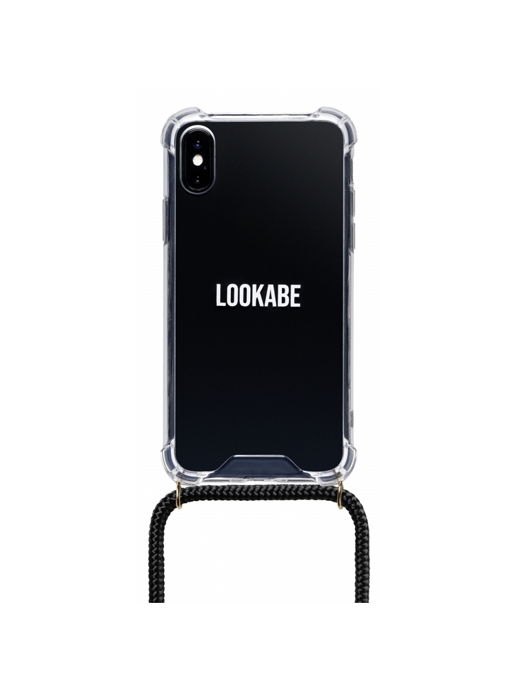 Lookabe Necklace iPhone Xs Max gold black loo005