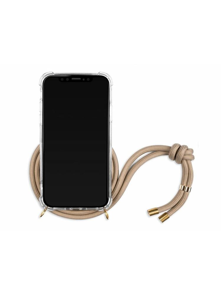 Lookabe Necklace iPhone Xs Max gold nude loo010