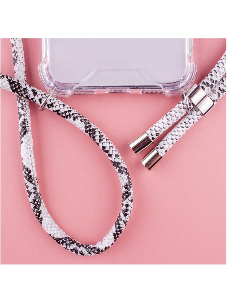 Lookabe Necklace Snake Edition iPhone 7/8+ silver snake loo017