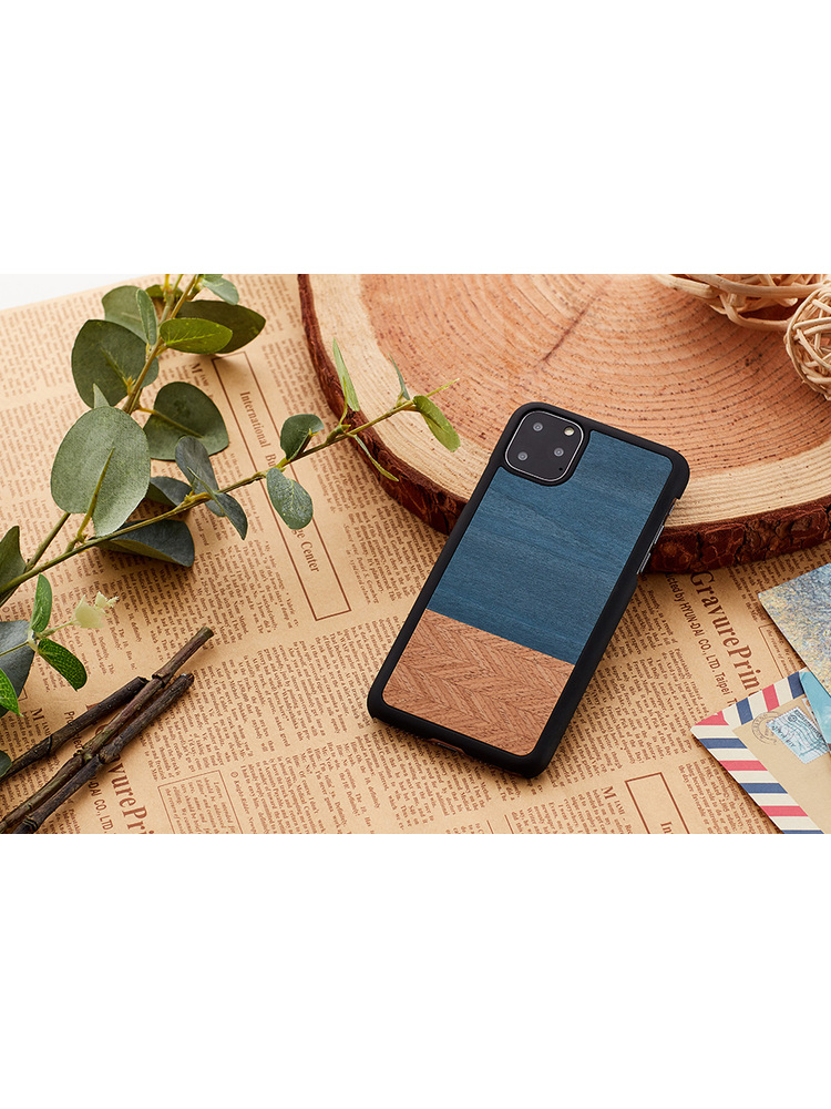 MAN&WOOD SmartPhone case iPhone 11 Pro denim black