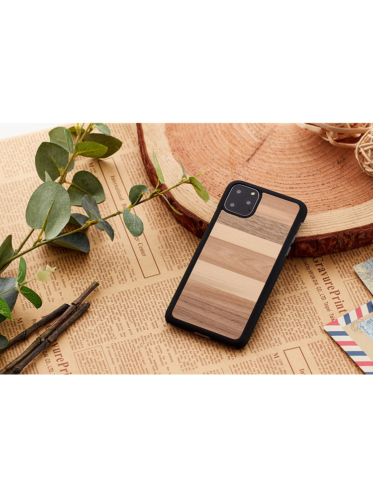 MAN&WOOD SmartPhone case iPhone 11 Pro sabbia black