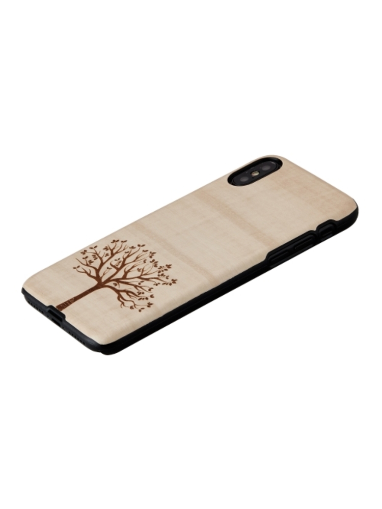 MAN&WOOD SmartPhone case iPhone X/XS apple tree black