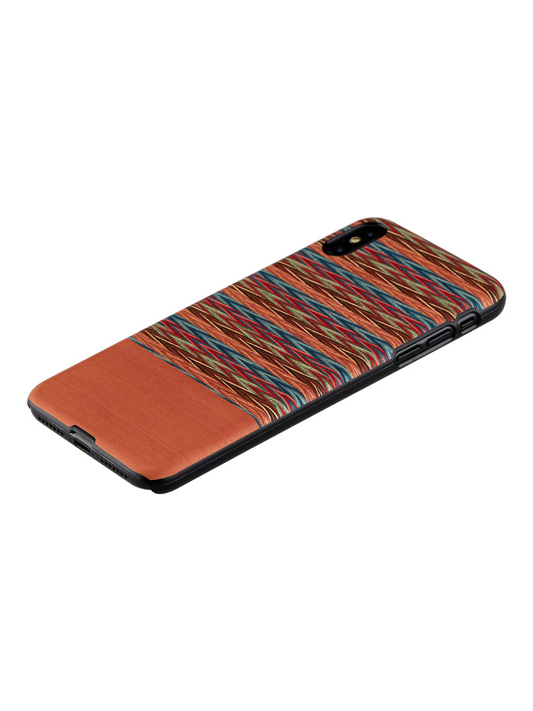 MAN&WOOD SmartPhone case iPhone X/XS browny check black