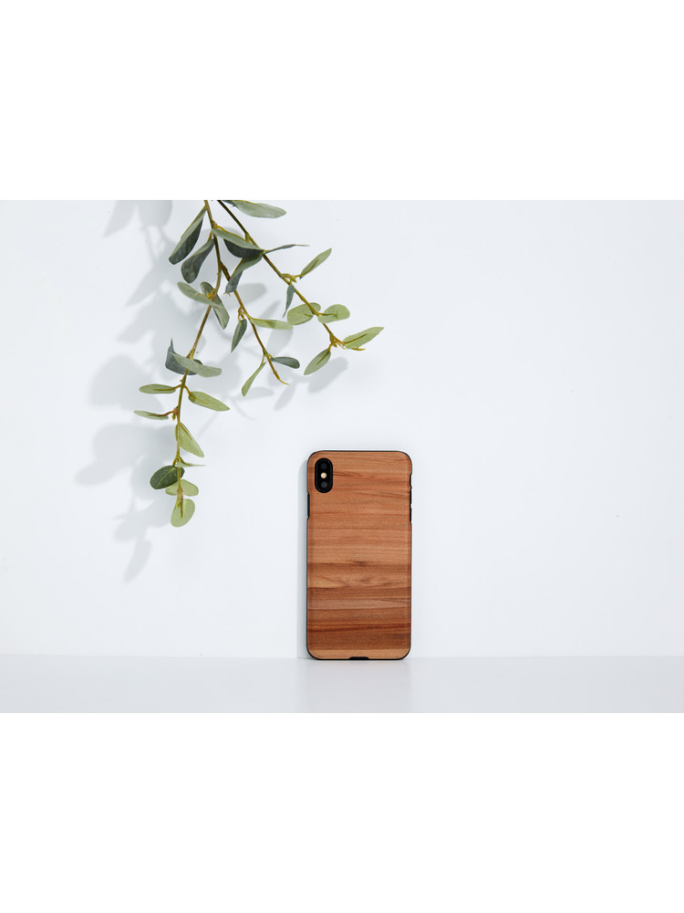 MAN&WOOD SmartPhone case iPhone X/XS cappuccino black