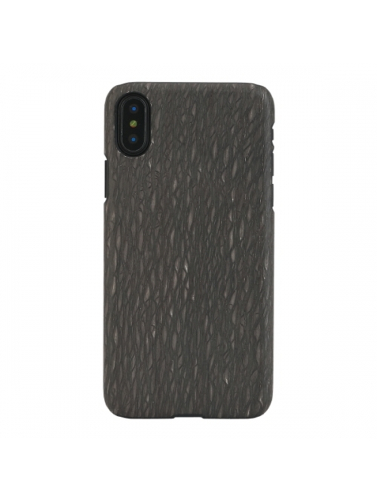 MAN&WOOD SmartPhone case iPhone X/XS carbalho black