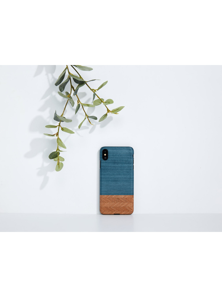 MAN&WOOD SmartPhone case iPhone X/XS denim black