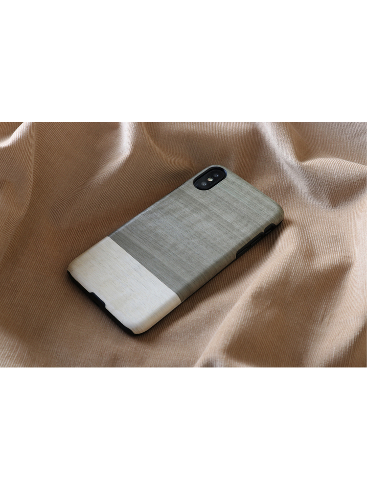 MAN&WOOD SmartPhone case iPhone X/XS einstein black