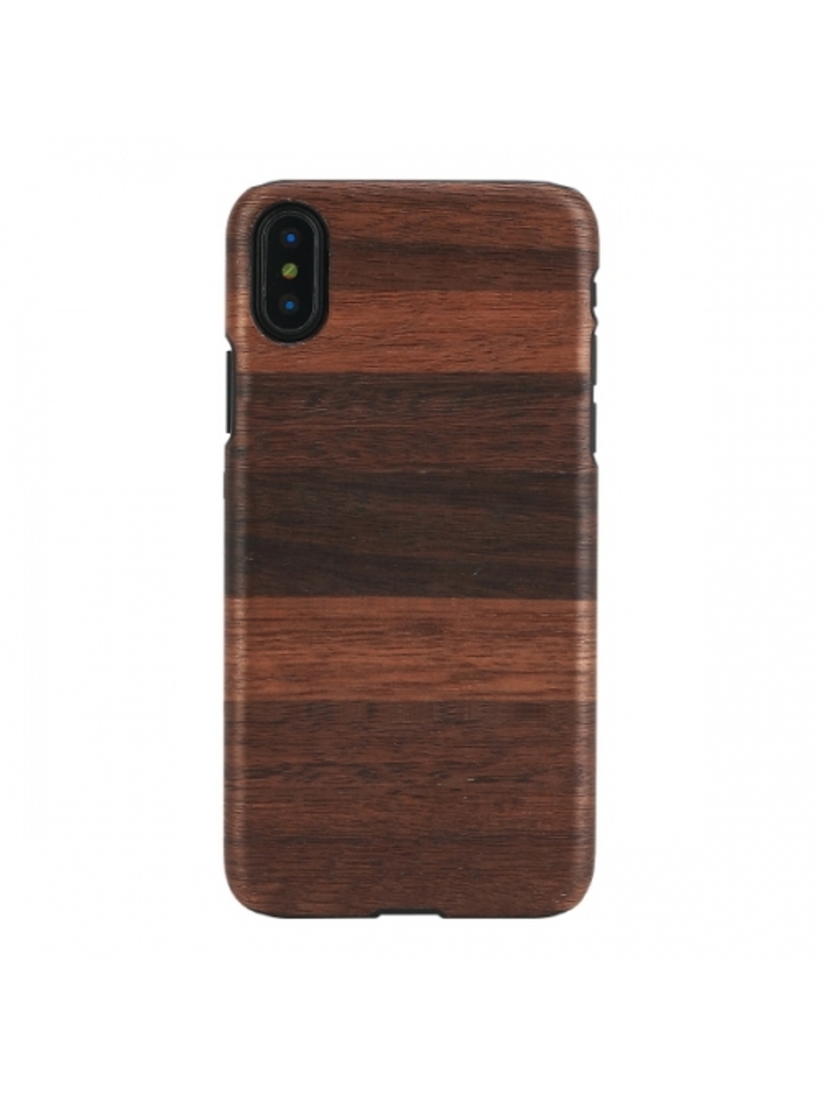 MAN&WOOD SmartPhone case iPhone X/XS fango black