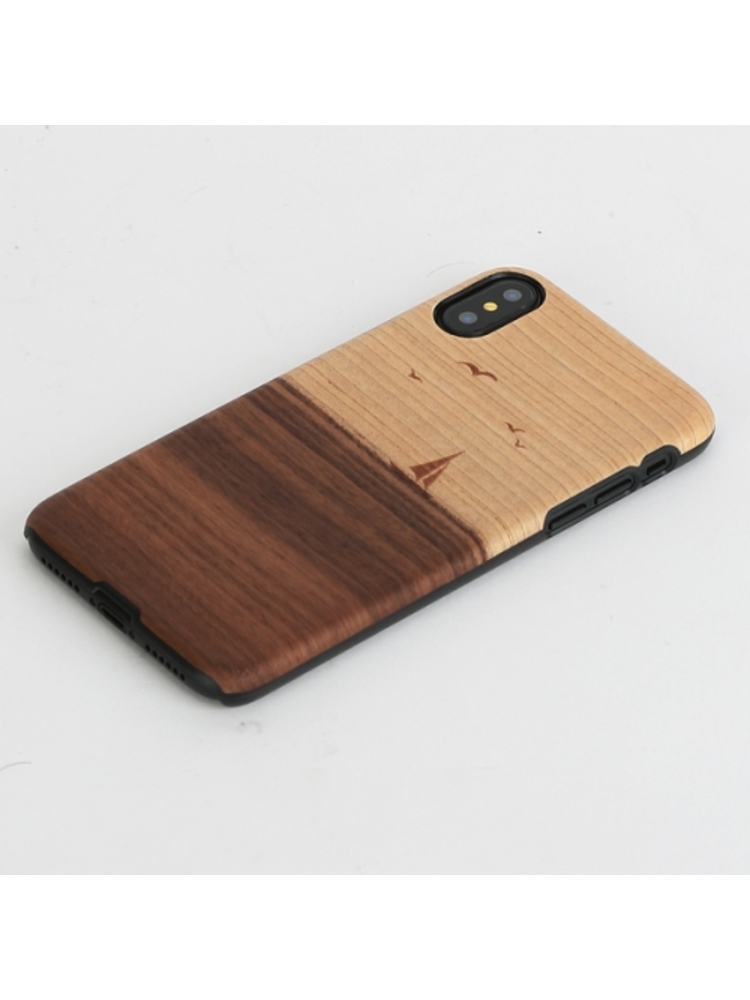 MAN&WOOD SmartPhone case iPhone X/XS mare black