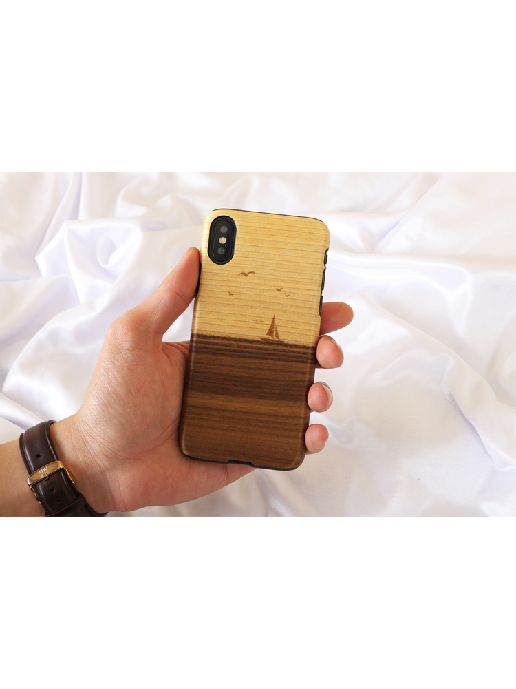 MAN&WOOD SmartPhone case iPhone X/XS mare black