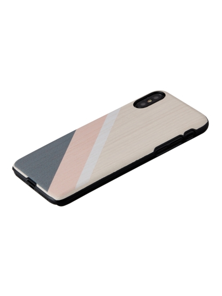 MAN&WOOD SmartPhone case iPhone X/XS pink suit black