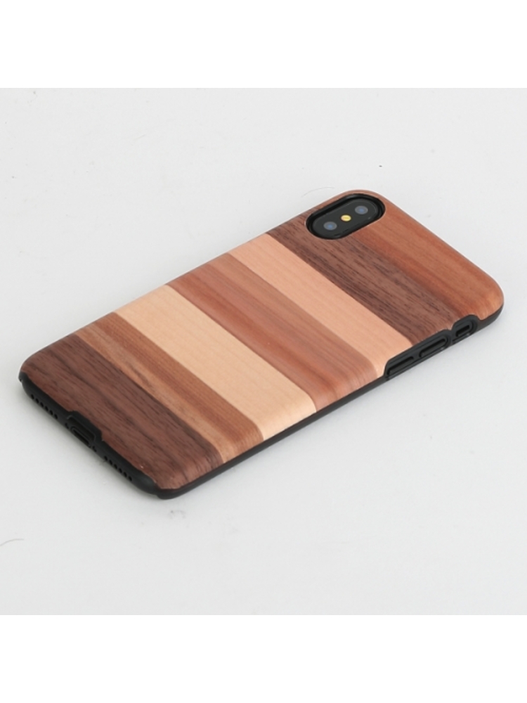 MAN&WOOD SmartPhone case iPhone X/XS sabbia black