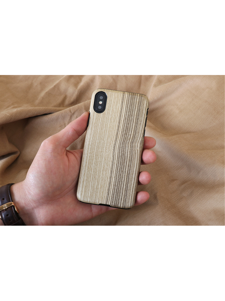 MAN&WOOD SmartPhone case iPhone X/XS vintage olive black