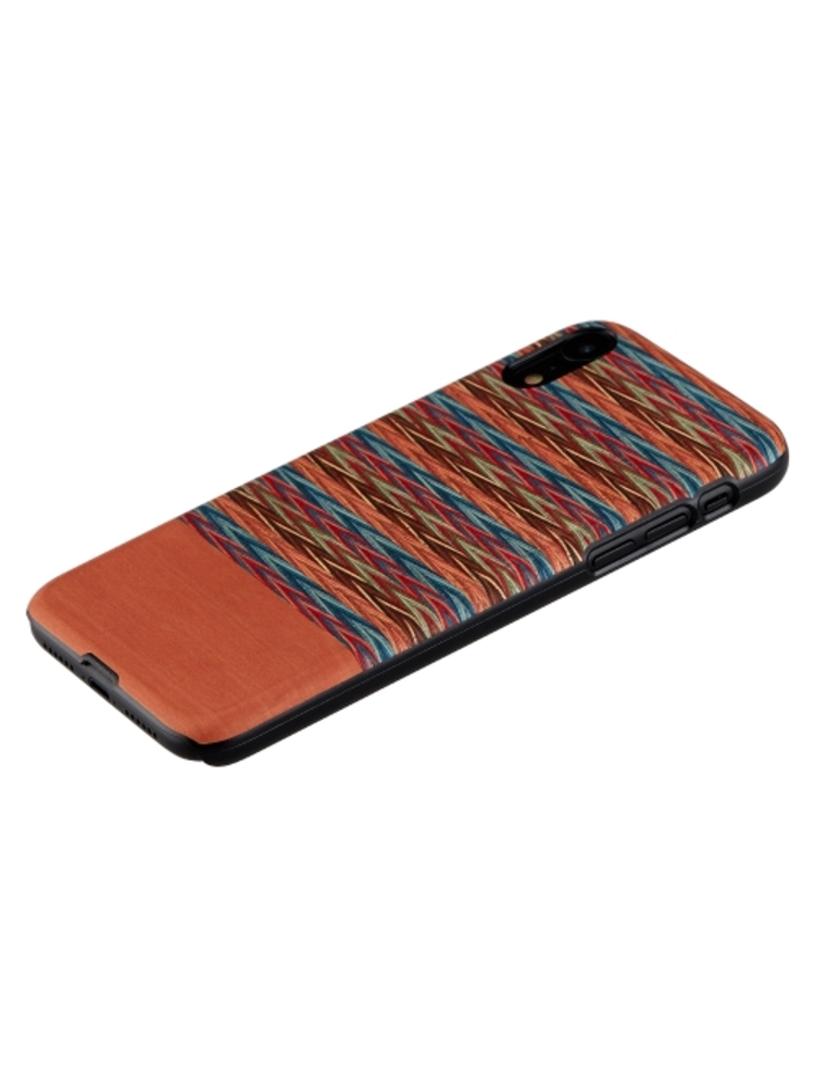 MAN&WOOD SmartPhone case iPhone XR browny check black