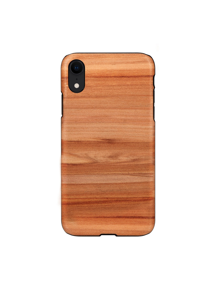 MAN&WOOD SmartPhone case iPhone XR cappuccino black