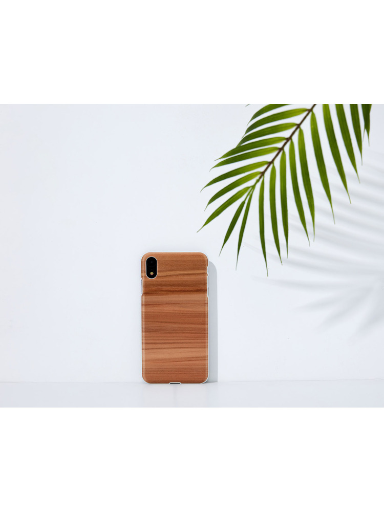 MAN&WOOD SmartPhone case iPhone XR cappuccino white