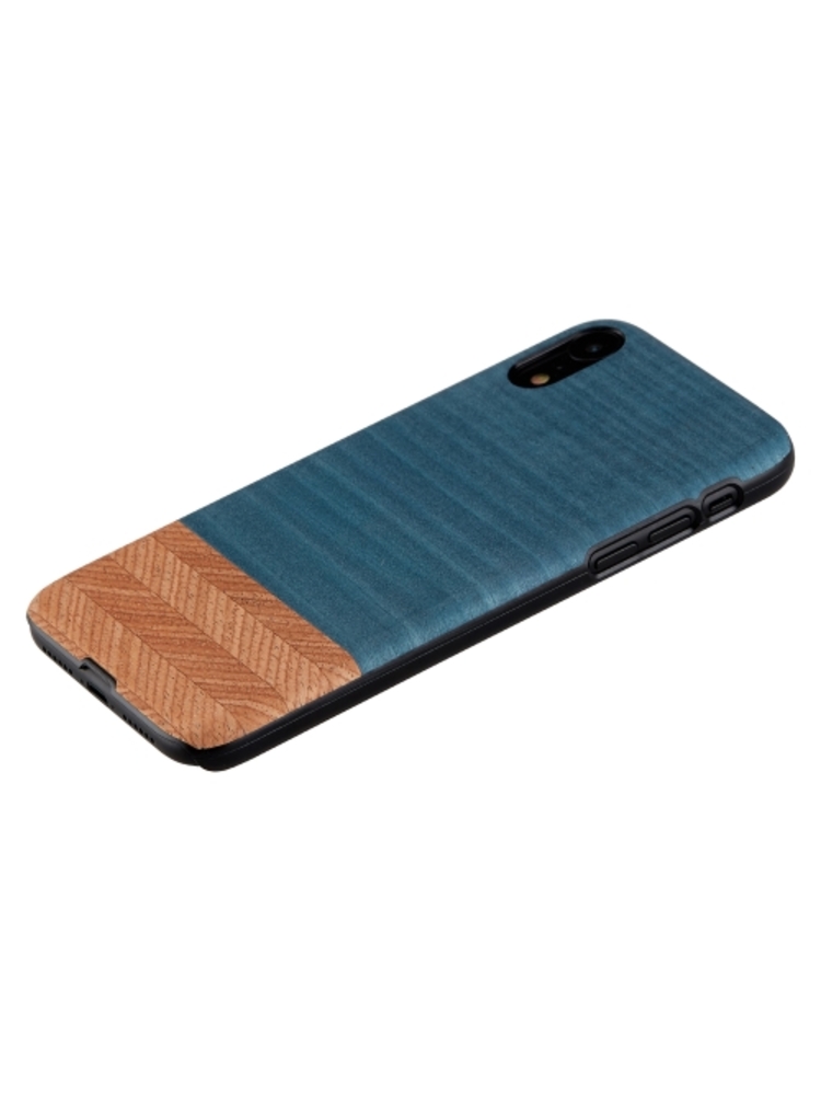 MAN&WOOD SmartPhone case iPhone XR denim black