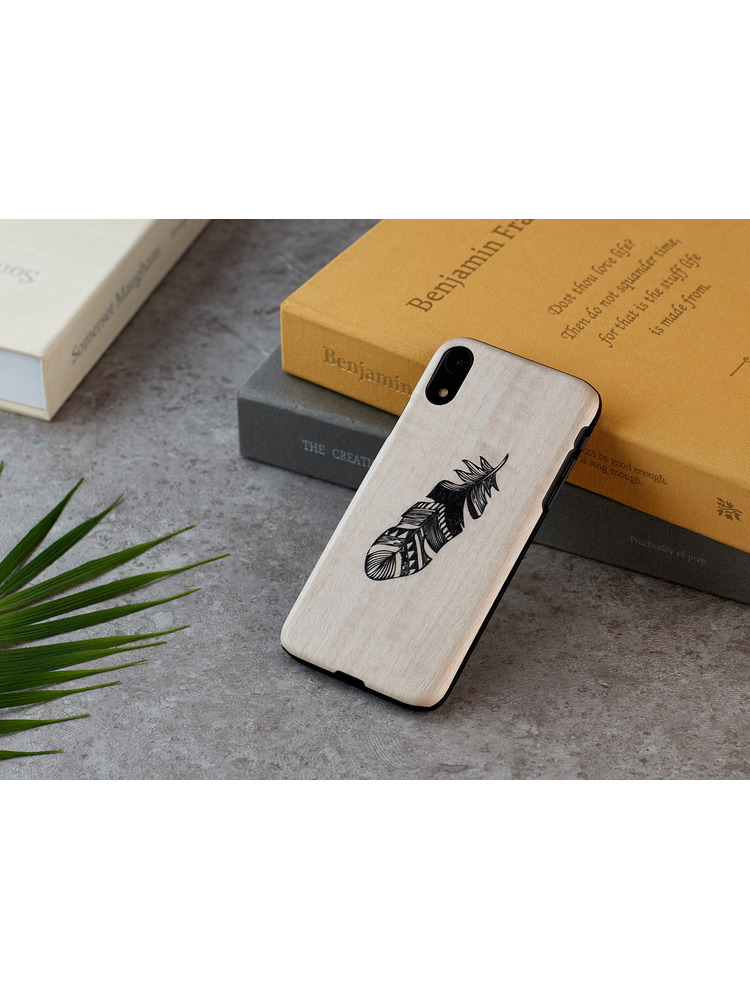 MAN&WOOD SmartPhone case iPhone XR indian black