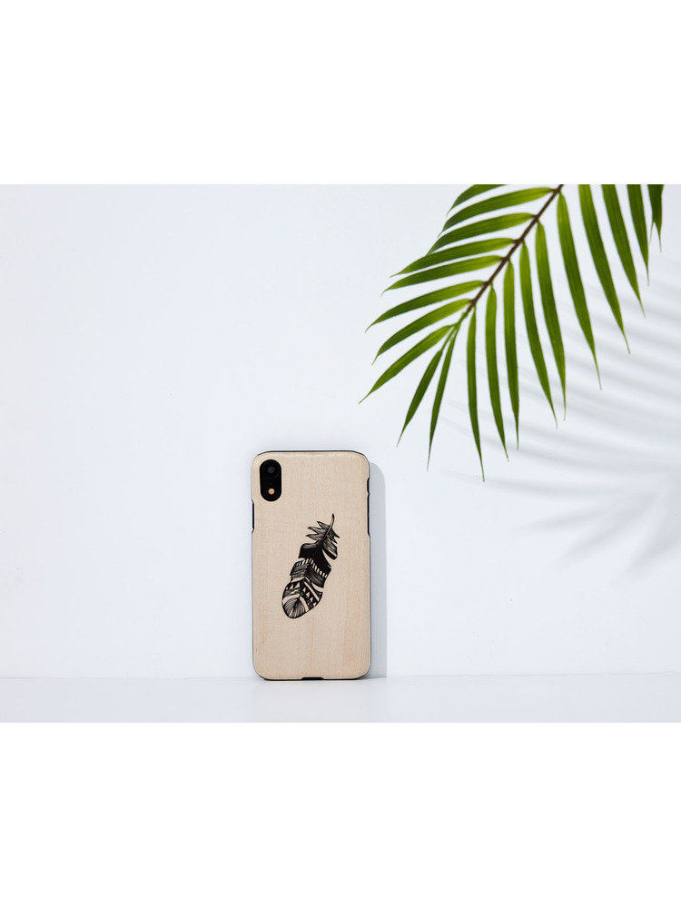 MAN&WOOD SmartPhone case iPhone XR indian black