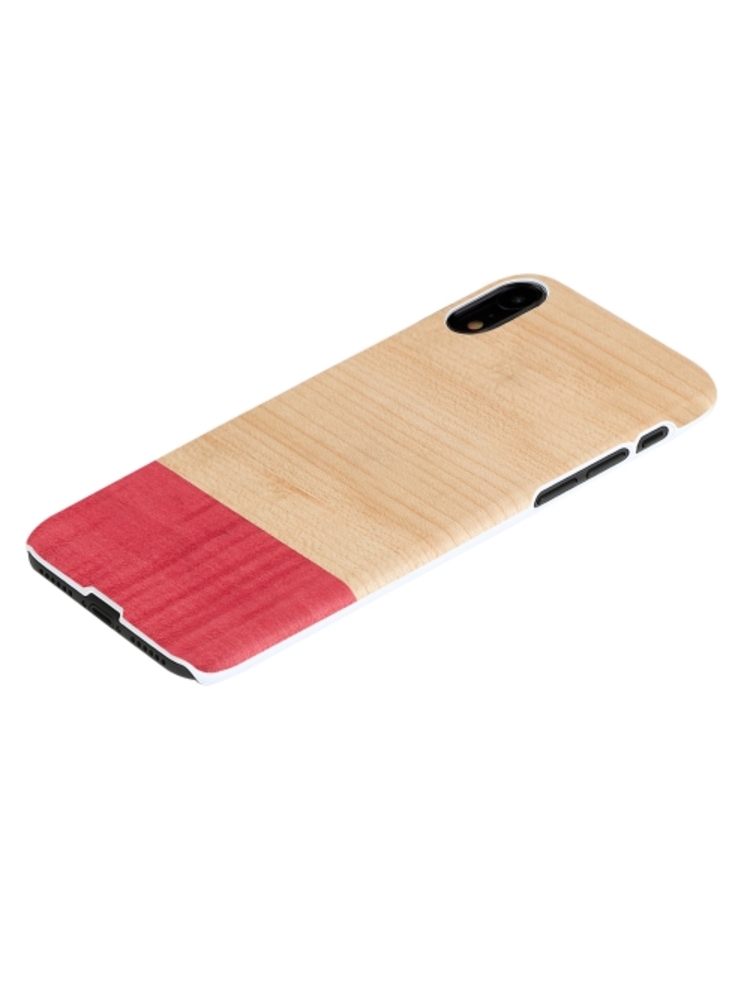 MAN&WOOD SmartPhone case iPhone XR miss match white