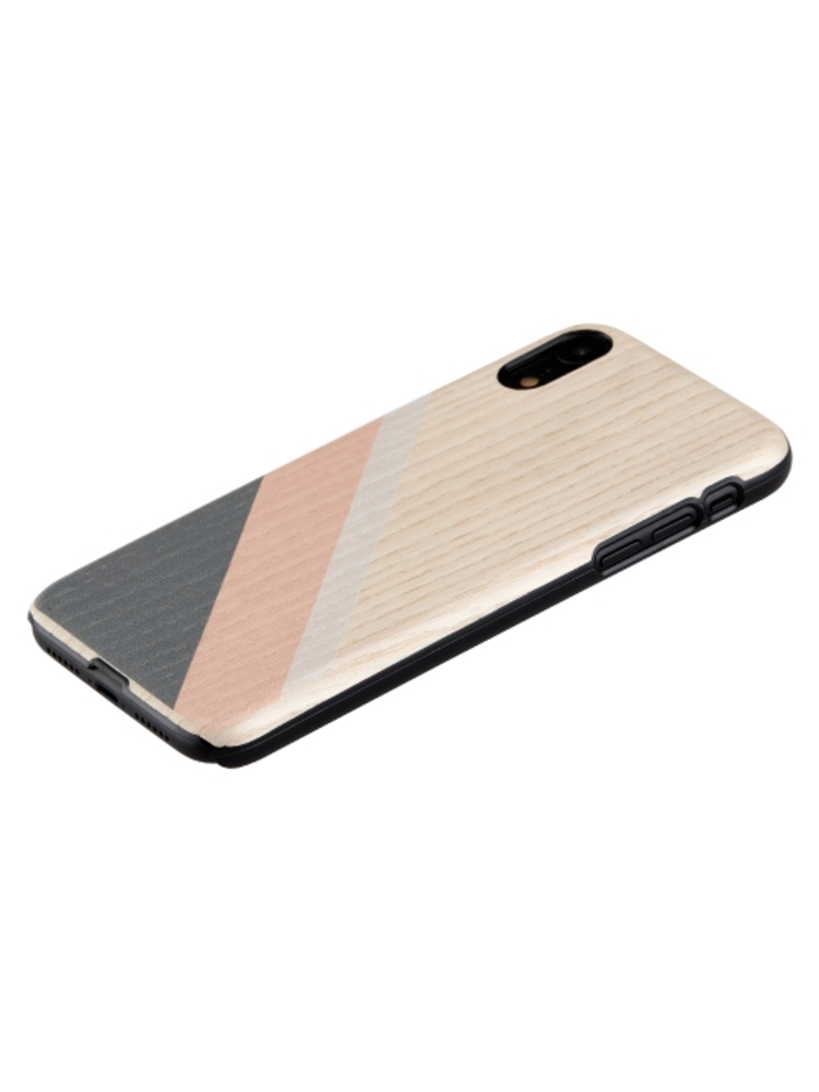 MAN&WOOD SmartPhone case iPhone XR pink suit black