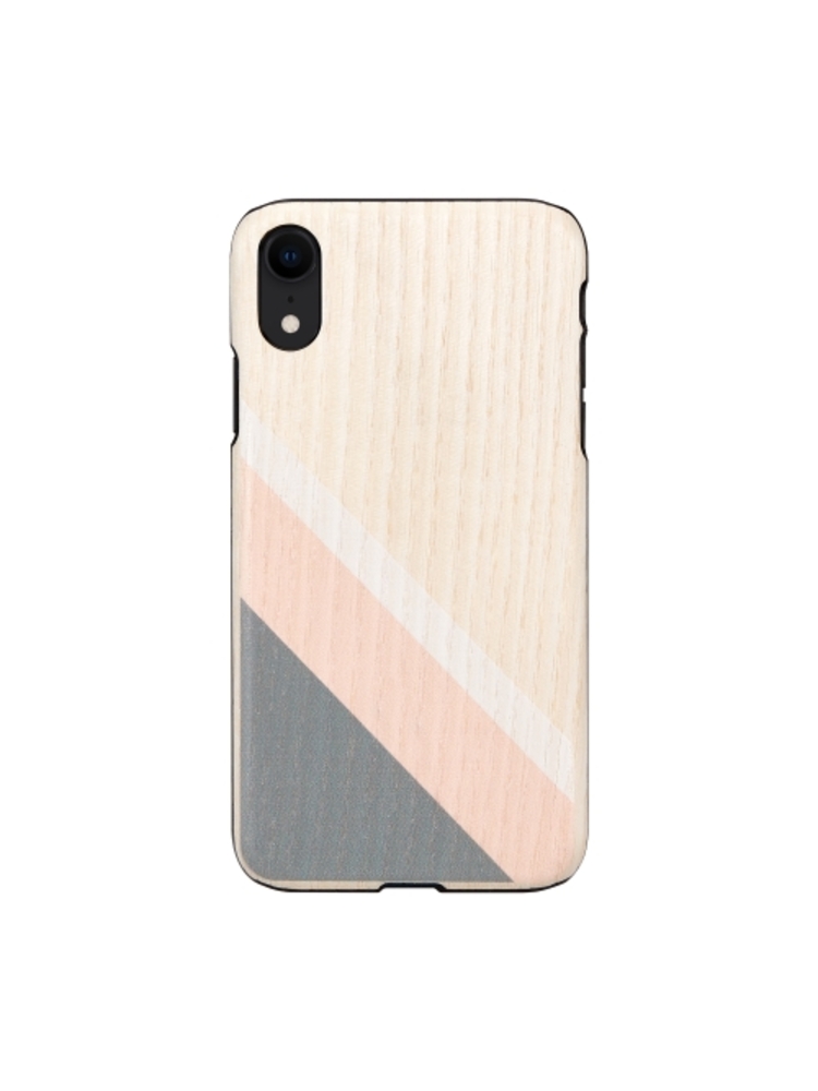 MAN&WOOD SmartPhone case iPhone XR pink suit black