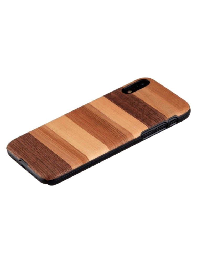 MAN&WOOD SmartPhone case iPhone XR sabbia black