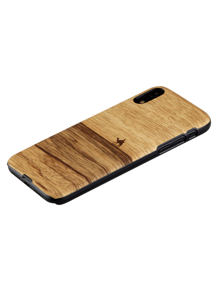 MAN&WOOD SmartPhone case iPhone XR terra black