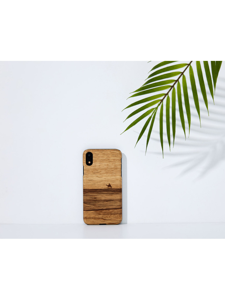 MAN&WOOD SmartPhone case iPhone XR terra black